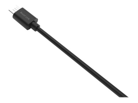 Silicon Power Boost Link PVC LK10AB - Kabel USB - Micro-USB Typ B (M) do Złącze mini-USB Typ A 4 pin (M) - USB 2.0 - 2.4 A - 1 m