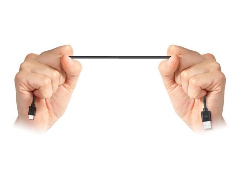 Silicon Power Boost Link PVC LK10AB - Kabel USB - Micro-USB Typ B (M) do Złącze mini-USB Typ A 4 pin (M) - USB 2.0 - 2.4 A - 1 m