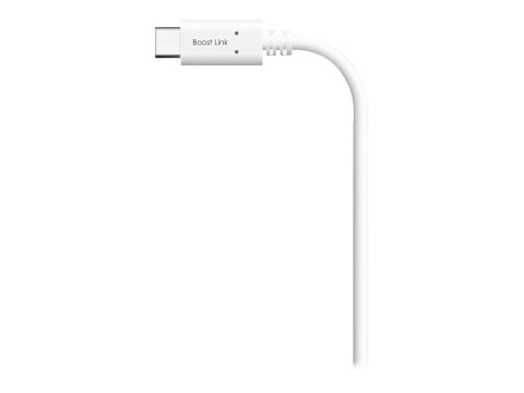 Silicon Power Boost Link PVC LK10AC - Kabel USB - USB-C (M) do Złącze mini-USB Typ A 4 pin (M) - USB 2.0 - 2.4 A - 1 m - biały