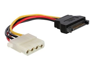 Cablexpert CC-SATA-PS-M - Adapter zasilania - zasilanie SATA (M) do 4 piny zasilanie wewnętrzne (F) - 15 cm