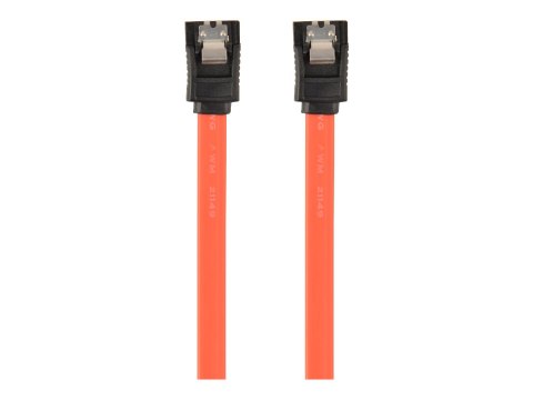 Cablexpert CC-SATAM-DATA - Kabel SATA - Serial ATA 150/300/600 - SATA (F) z zatrzaskiem do SATA (F) z zatrzaskiem - 50 cm - płas
