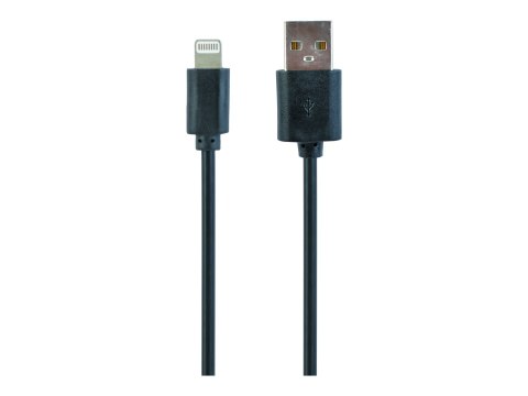 Cablexpert - Kabel Lightning - USB męski do Lightning męski - 2 m - ekranowana - czarny