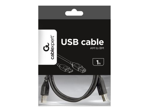 Cablexpert - Kabel USB - USB-C (M) do USB (M) - USB 2.0 - 1 m - czarny