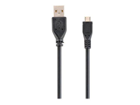 Cablexpert - Kabel USB - Micro-USB Typ B (M) do USB (M) - 3 m - odlewany - czarny