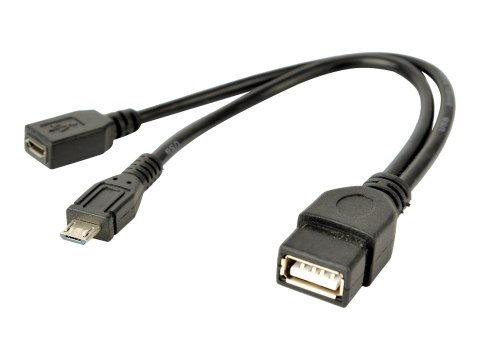 Cablexpert - Kabel USB - USB (F) do Micro-USB Typ B - USB 2.0 OTG - 15 cm - odlewany