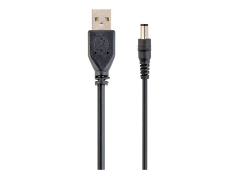 Cablexpert - Kabel USB/zasilający - USB (tylko zasilanie) (M) do DC jack 3,5 x 1,0 mm (M) - 1.8 m - czarny