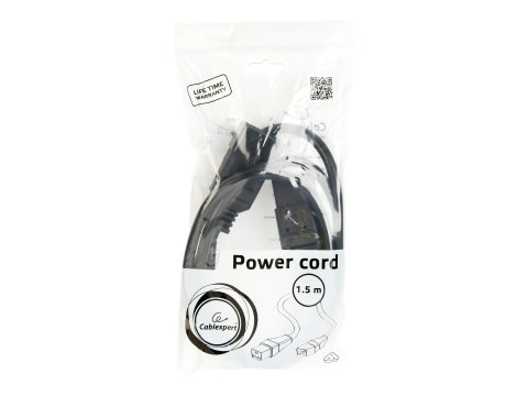 Cablexpert - Kabel zasilający przedłużający - IEC 60320 C20 do IEC 60320 C19 - 1.5 m - odlewany