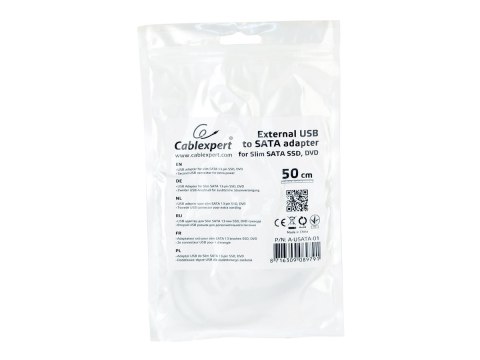 Cablexpert - Kontroler pamięci - 1 kanał - SATA 1.5Gb/s - USB 2.0