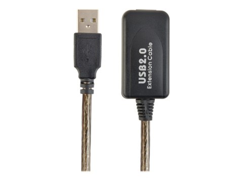 Cablexpert - Przedłużacz kabla USB - USB (M) do USB (F) - USB 2.0 - 5 m - czarny