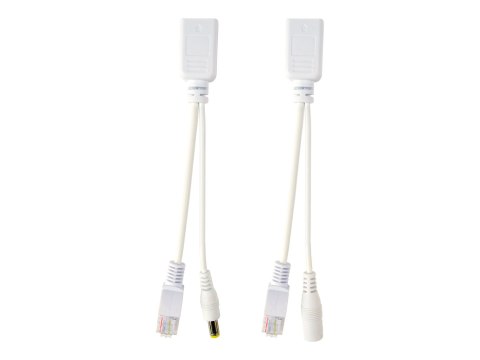 Cablexpert - Zestaw kabli zasilania przez Ethernet (PoE) - UTP - pasywny, odlewany