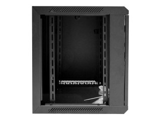 DIGITUS Professional DN-W19 09U/450/B - Szafa - do montażu na ścianie - czarny, RAL 9004 - 9U - 19"