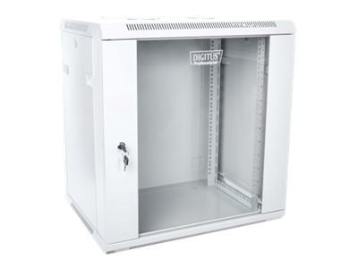 DIGITUS Professional DN-W19 12U/450 - Szafa - do montażu na ścianie - szary, RAL 7035 - 12U - 19"