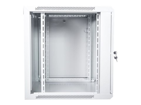 DIGITUS Professional DN-W19 12U/600 - Szafa - do montażu na ścianie - szary, RAL 7035 - 12U - 19"
