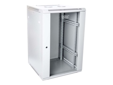 DIGITUS Professional DN-W19 15U/600 - Szafa - do montażu na ścianie - szary, RAL 7035 - 15U - 19"