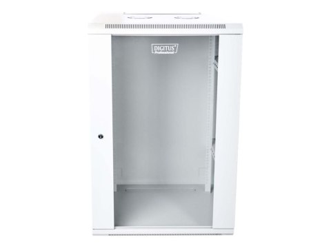 DIGITUS Professional DN-W19 15U/600 - Szafa - do montażu na ścianie - szary, RAL 7035 - 15U - 19"