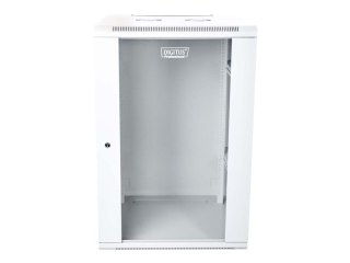 DIGITUS Professional DN-W19 18U/600 - Szafa - do montażu na ścianie - szary, RAL 7035 - 18U - 19"