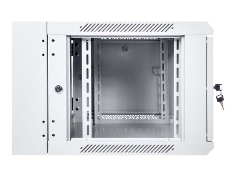 DIGITUS Professional DN-WD19 06U/550 - Szafa - do montażu na ścianie - RAL 7035, szary - 6U - 19"