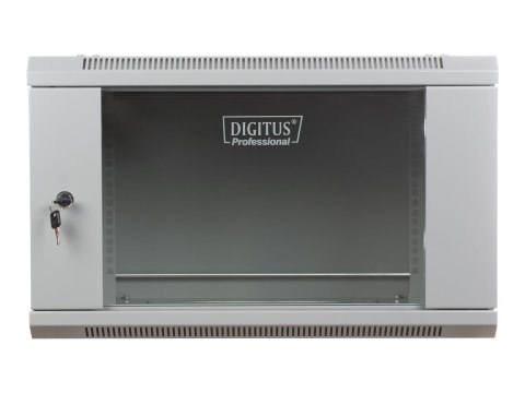 DIGITUS Professional DN-WU19 06U/450 - Szafa - do montażu na ścianie - szary, RAL 7035 - 6U - 19"