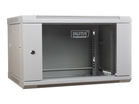 DIGITUS Professional DN-WU19 06U/450 - Szafa - do montażu na ścianie - szary, RAL 7035 - 6U - 19"
