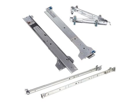 Dell 2/4-Post Static Rack Rails for 1U and 2U systems - Komplet szyn do stojaka - dla PowerEdge R250, R260