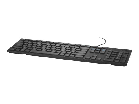 Dell KB216 - Klawiatura - USB - QWERTY - Międzynarodowy USA - czarny