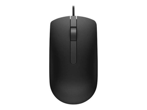 Dell MS116 - Mysz - optyczna - 2 przyciski - przewodowa - USB - czarny - do sprzedaży detalicznej
