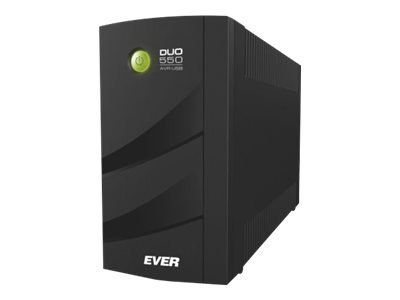 EVER DUO 850 AVR USB - UPS - AC 230 V - 550 wat - 850 VA - 1 faza - 2 x bateria - kwasowo-ołowiowy - 5 Ah - USB - złącza wyjścio