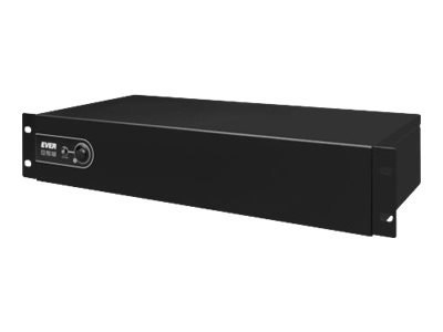 EVER ECO Pro 700 AVR CDS - UPS (montowany w stojaku) - AC 230 V - 420 wat - 700 VA - 1 faza - 7 Ah - USB - złącza wyjściowe: 5 -