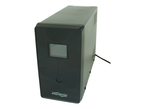 EnerGenie EG-UPS-033 - UPS - AC 220 V - 720 wat - 1200 VA - 7 Ah - USB - złącza wyjściowe: 5 - czarny