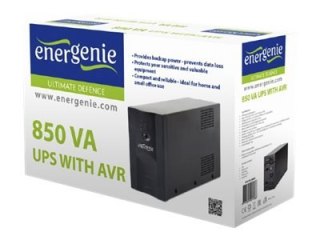 EnerGenie UPS-PC-850AP - UPS - AC 220 V - 850 VA - 7 Ah - USB - złącza wyjściowe: 2 - Europa