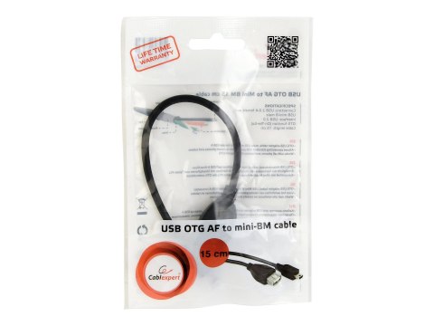 Gembird - Adapter danych - USB Typ B żeński do mini-USB Typu B męski - 15 cm