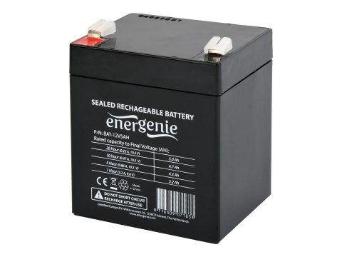 Gembird BAT-12V5AH - Bateria do UPSa - 1 x bateria - kwasowo-ołowiowy - 5 Ah