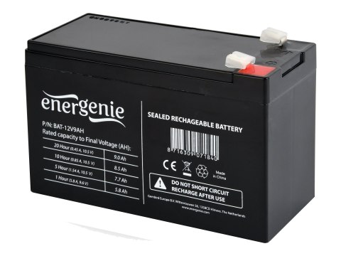 Gembird BAT-12V9AH - Bateria do UPSa - 1 x bateria - kwasowo-ołowiowy - 9 Ah