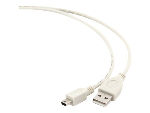 Gembird CC-USB2-AM5P-6 - Kabel USB - mini USB typ B (M) do USB (M) - 1.8 m - odlewany - beżowy