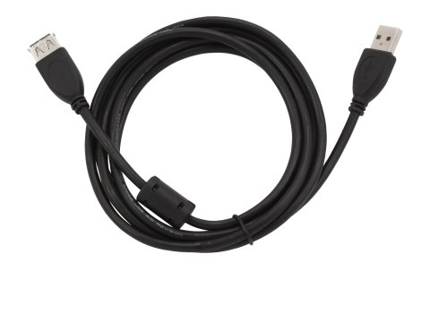 Gembird CCF-USB2-AMAF-6 - Przedłużacz kabla USB - USB (F) do USB (M) - 1.8 m - odlewany - czarny
