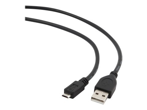 Gembird CCP-MUSB2-AMBM-0.3M - Kabel USB - Micro-USB Typ B (M) do USB (M) - 30 cm - czarny