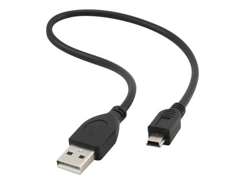 Gembird CCP-USB2-AM5P-1 - Kabel USB - mini USB typ B (M) do USB (M) - 30 cm - odlewany - czarny