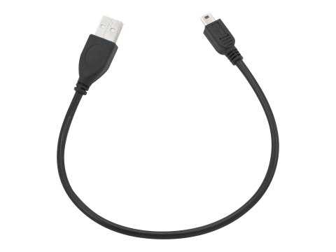 Gembird CCP-USB2-AM5P-1 - Kabel USB - mini USB typ B (M) do USB (M) - 30 cm - odlewany - czarny