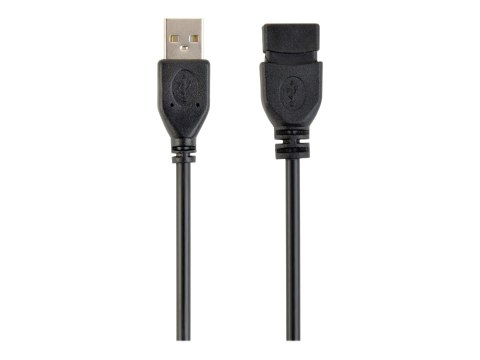 Gembird CCP-USB2-AMAF-6 - Przedłużacz kabla USB - USB (F) do USB (M) - 1.8 m - odlewany - czarny