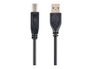 Gembird CCP-USB2-AMBM-15 - Kabel USB - USB Typ B (M) do USB (M) - 4.5 m - odlewany - czarny
