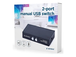 Gembird DSU-21 - Koncentrator USB - 2 x USB - stacjonarny