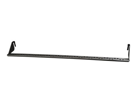 Gembird NPP-C524CM-001 - Panel krosowniczy z elementem do porządkowania kabli - CAT 5e - czarny - 1U - 19" - 24 porty