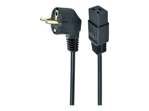 Gembird PC-186-C19 - Kabel zasilający - power CEE 7/7 (M) do IEC 60320 C19 - 1.8 m - odlewany