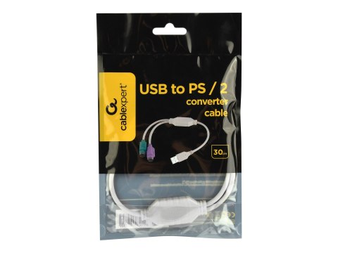 Gembird UAPS12 - Przejściówka klawiatury/myszy - USB