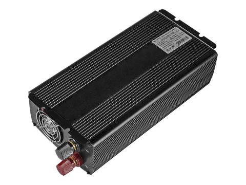 Green Cell - Inwerter DC na AC - 12 V - 1000 wat - czarny