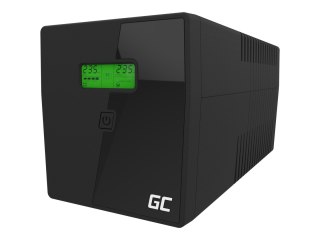 Green Cell Micropower 1000VA - UPS - AC 220/230/240 V - 600 wat - 1000 VA - 7 Ah - USB - złącza wyjściowe: 4