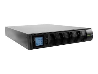 Green Cell UPS Online RTII - UPS - AC 110-290 V - 2700 wat - 3000 VA - 1 faza - 9 Ah - USB - złącza wyjściowe: 6