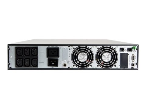 Green Cell UPS Online RTII - UPS - AC 110-290 V - 2700 wat - 3000 VA - 1 faza - 9 Ah - USB - złącza wyjściowe: 6