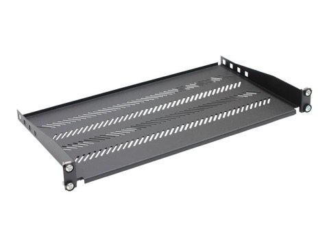 KaTLINK - Półka do stojaka - czarny, RAL 9005 - 1U - 19"