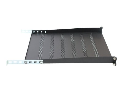 KaTLINK - Półka do stojaka - czarny, RAL 9005 - 1U - 19"